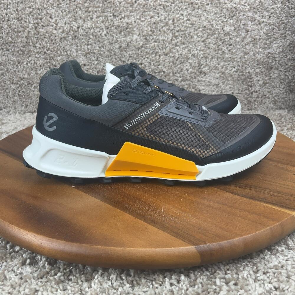 Ecco Biom 2.1 X Cross Mountain Trail Shoes Black Magnet EU 42 / Men's 8 - 8.5 US - Picture 2 of 12